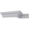 Ekena Millwork 2 7/8"H x 2 7/8"P x 3 7/8"F x 94 1/2"L, (2 5/8" Repeat), Loera Crown Moulding MLD03X03X04LO - alternate 9